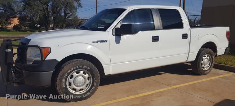 image for item EN9665 2010 Ford F150 SuperCrew pickup truck