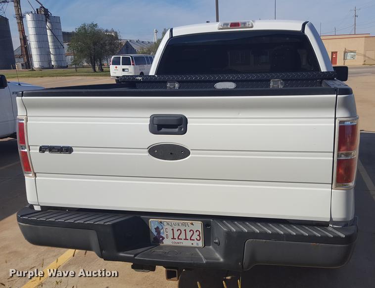 image for item EN9665 2010 Ford F150 SuperCrew pickup truck