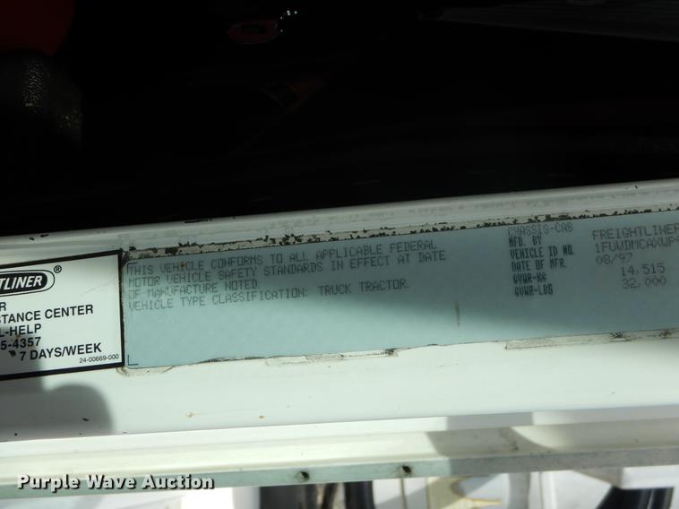 image for item EO9715 1998 Freightliner FLD semi truck