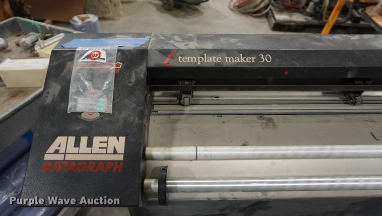 image for item EU9169 Allen Datagraph Template Maker 30 plotter