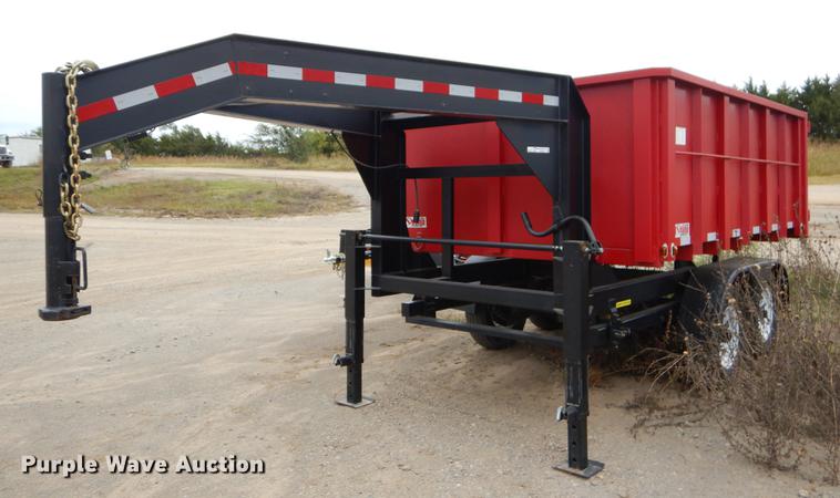 image for item EW9527 Shop built dump trailer