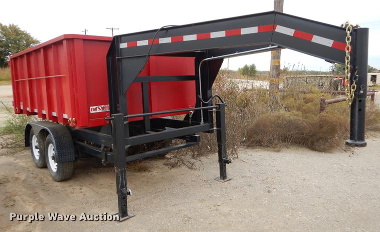 image for item EW9527 Shop built dump trailer
