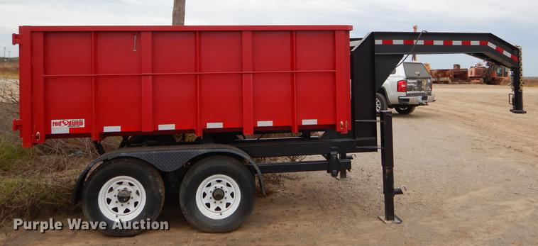 image for item EW9527 Shop built dump trailer