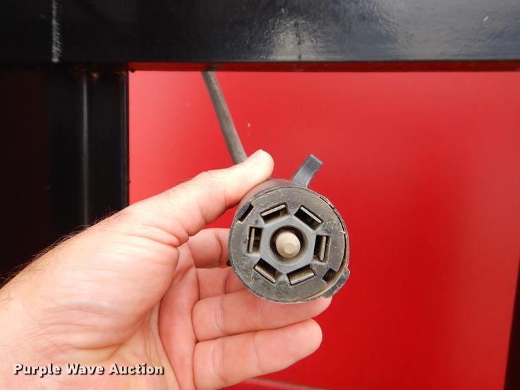 image for item EW9527 Shop built dump trailer