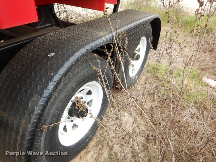 image for item EW9527 Shop built dump trailer