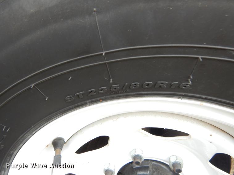 image for item EW9527 Shop built dump trailer