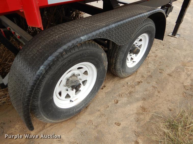 image for item EW9527 Shop built dump trailer