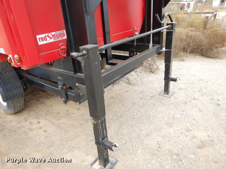 image for item EW9527 Shop built dump trailer