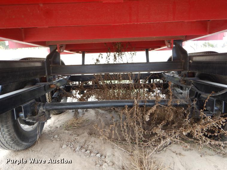 image for item EW9527 Shop built dump trailer