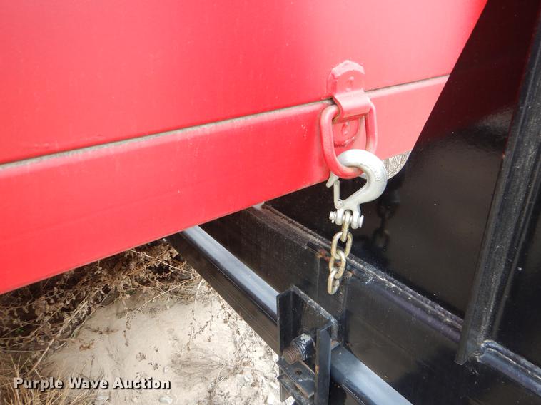 image for item EW9527 Shop built dump trailer