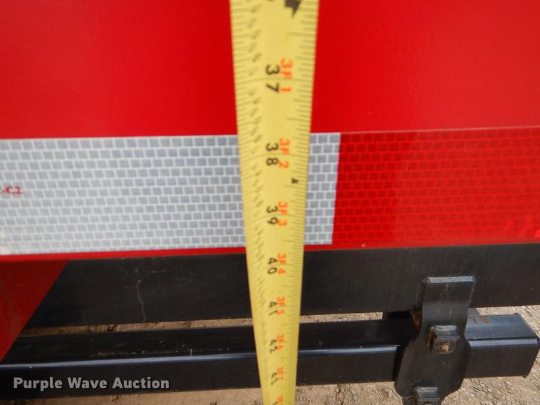 image for item EW9527 Shop built dump trailer