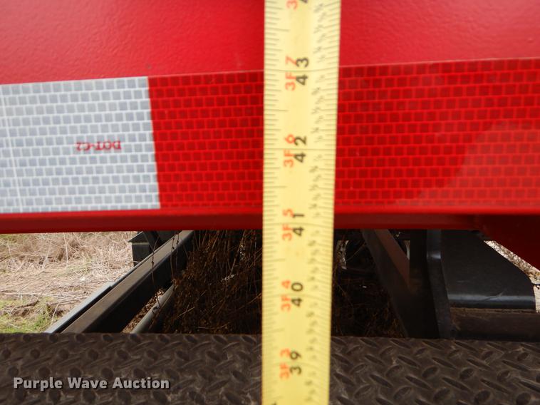 image for item EW9527 Shop built dump trailer