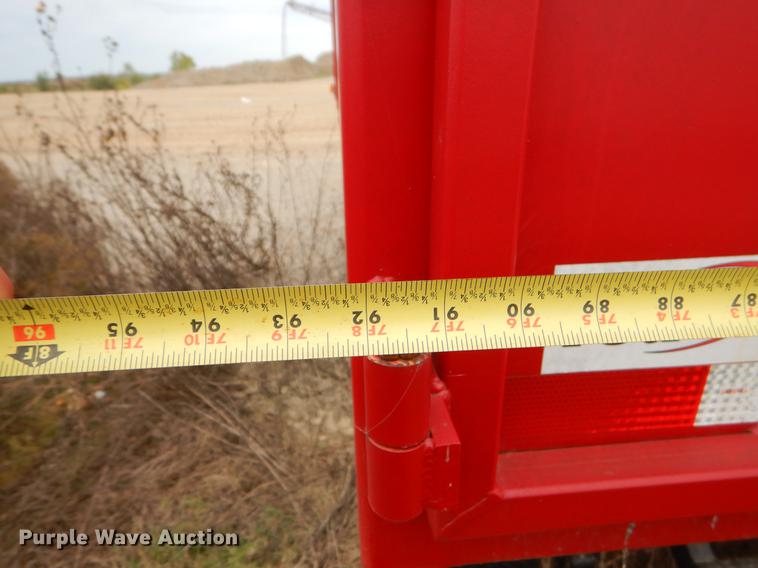 image for item EW9527 Shop built dump trailer