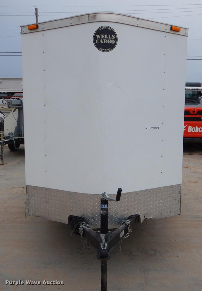image for item EW9530 2015 Wells Cargo enclosed cargo trailer