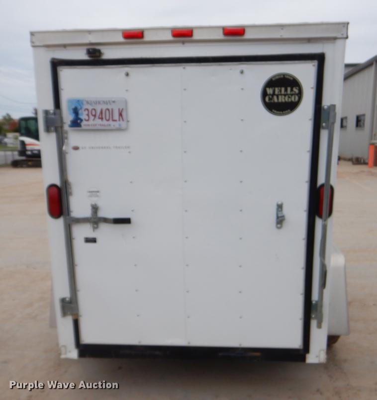 image for item EW9530 2015 Wells Cargo enclosed cargo trailer