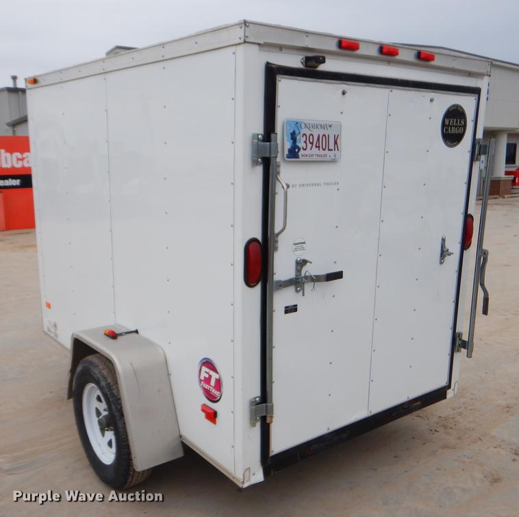 image for item EW9530 2015 Wells Cargo enclosed cargo trailer