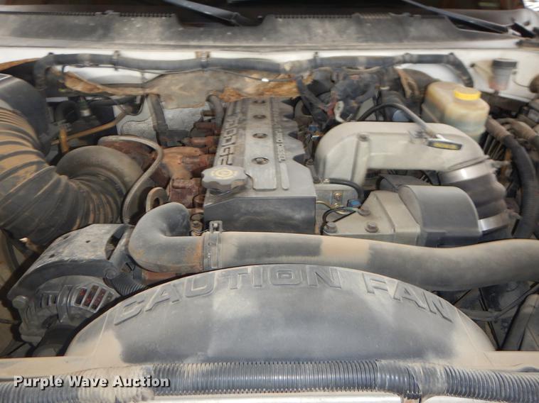 image for item EW9531 2002 Dodge Ram 3500 Laramie SLT flatbed pickup truck