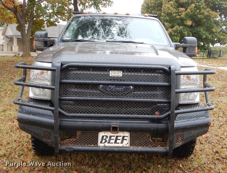 image for item EW9575 2015 Ford F350 Super Duty XL SuperCab bale bed pickup truck