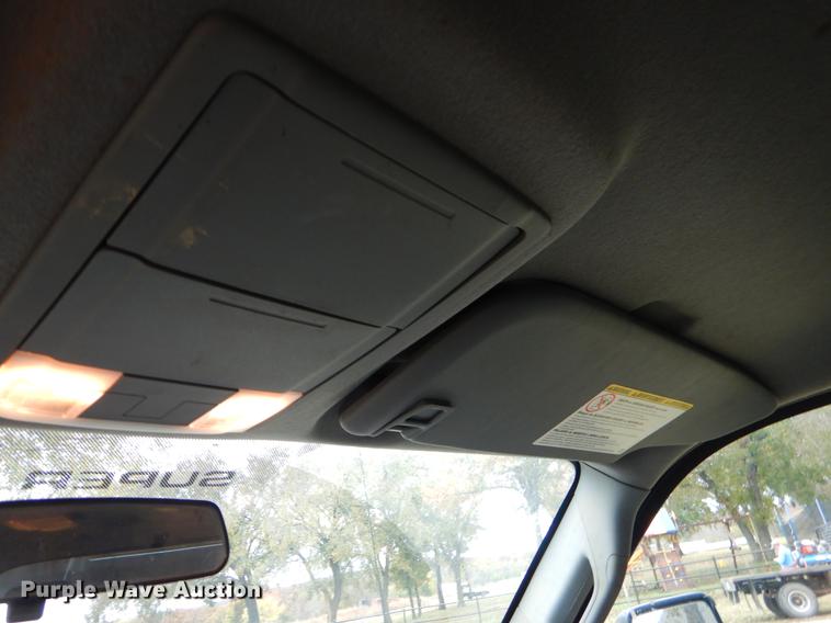 image for item EW9575 2015 Ford F350 Super Duty XL SuperCab bale bed pickup truck