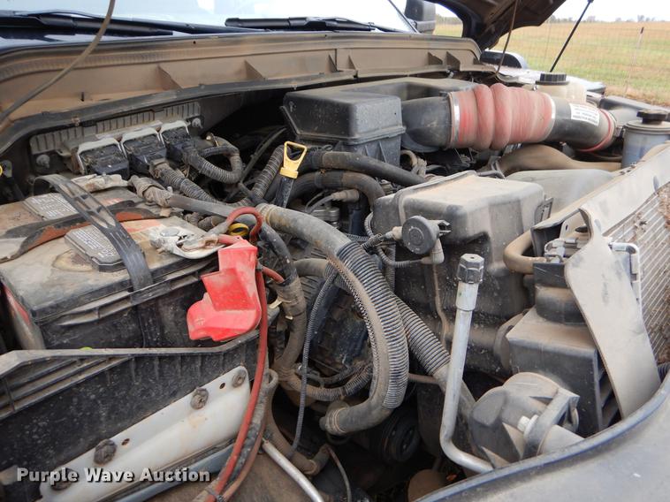 image for item EW9575 2015 Ford F350 Super Duty XL SuperCab bale bed pickup truck