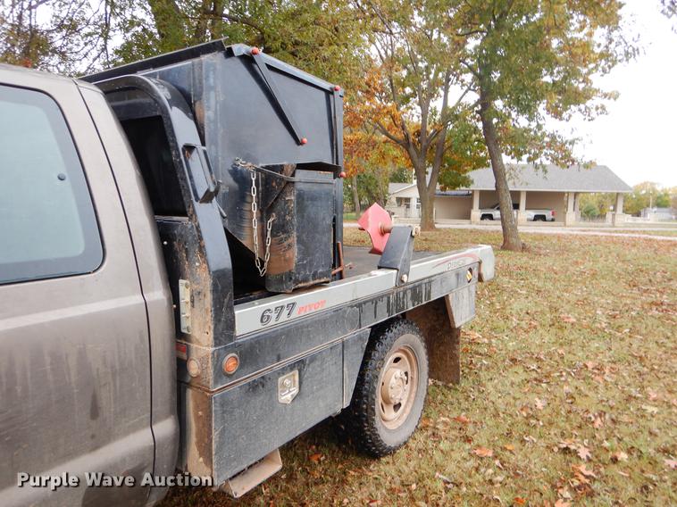 image for item EW9575 2015 Ford F350 Super Duty XL SuperCab bale bed pickup truck