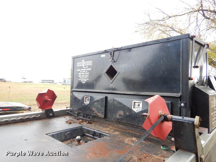 image for item EW9575 2015 Ford F350 Super Duty XL SuperCab bale bed pickup truck