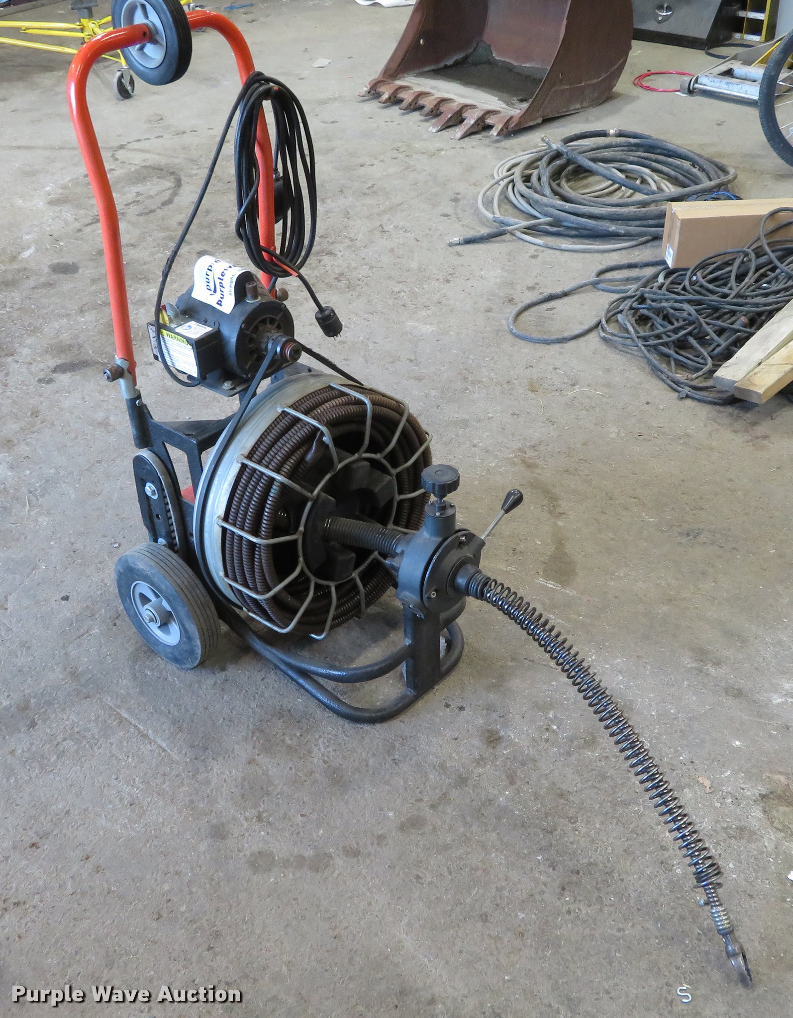 Sewer machine in Augusta, KS Item DE6518 sold Purple Wave