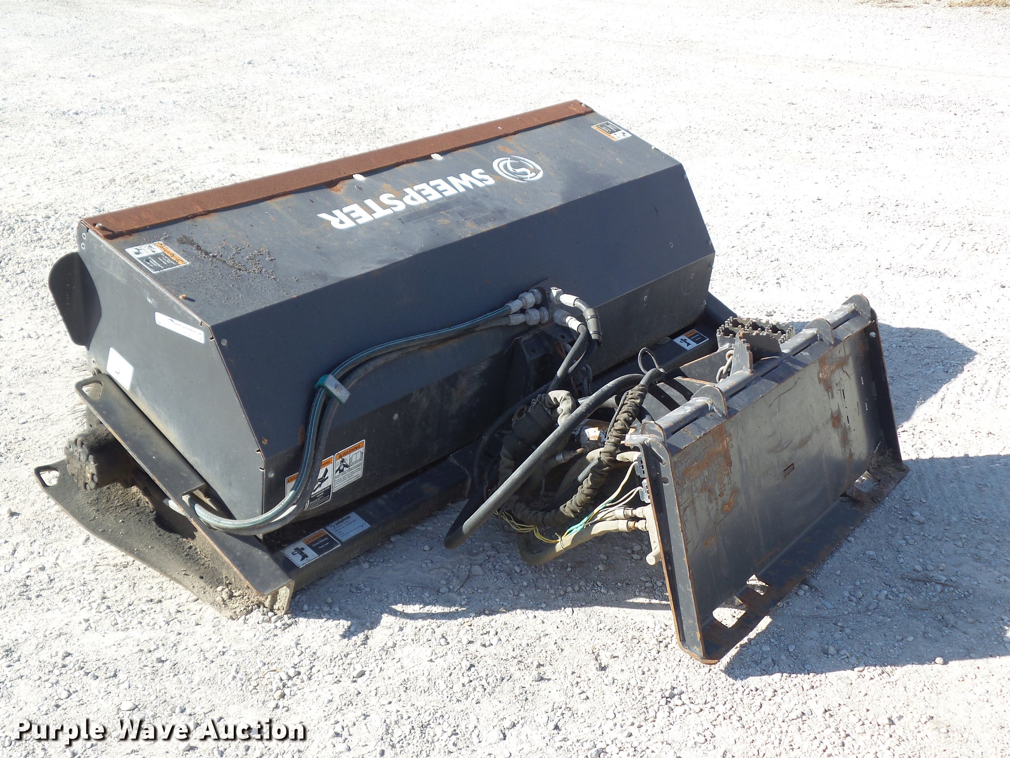 Sweepster 22072MH0022 skid steer broom in Anita, IA Item DZ9487 for