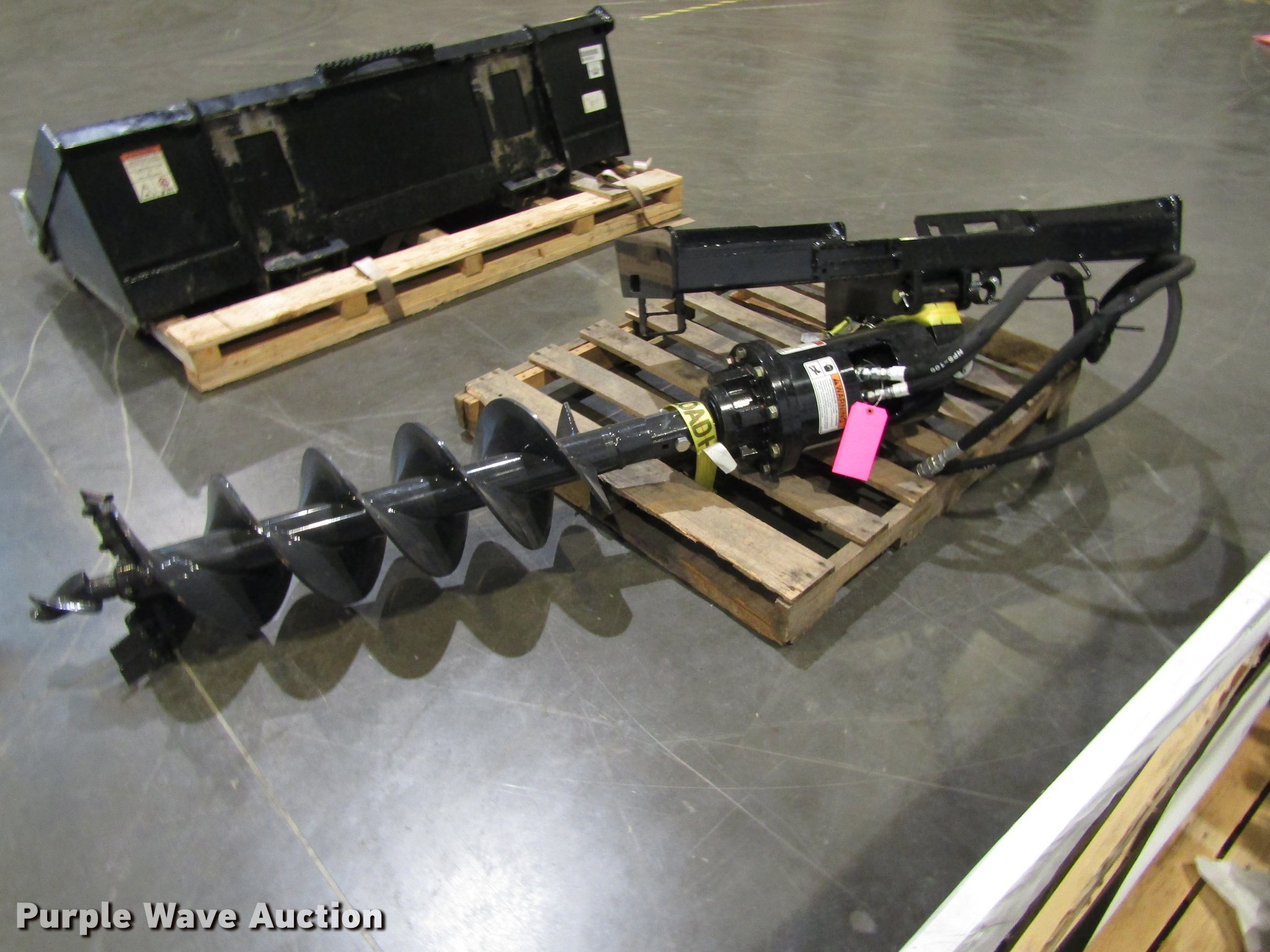 Land Pride SA35 auger in Grapevine, TX Item EB9616 sold Purple Wave