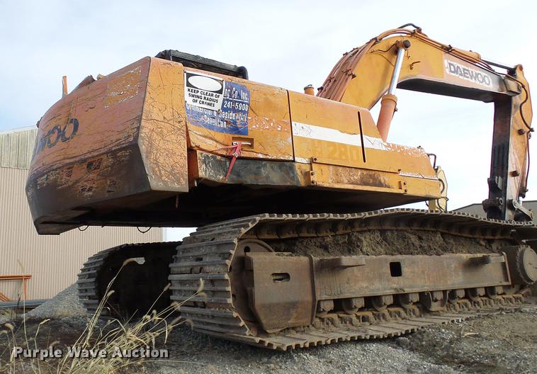 image for item DB2027 1994 Daewoo DH280 excavator