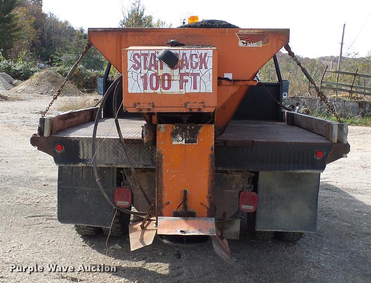 image for item DB2029 1997 Ford F350 dump flatbed pickup truck