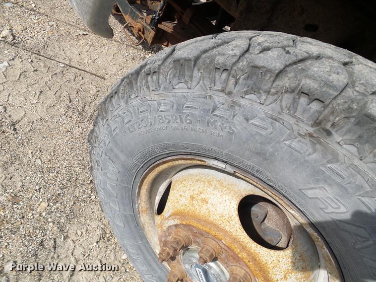 image for item DB2029 1997 Ford F350 dump flatbed pickup truck