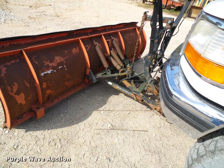 image for item DB2029 1997 Ford F350 dump flatbed pickup truck