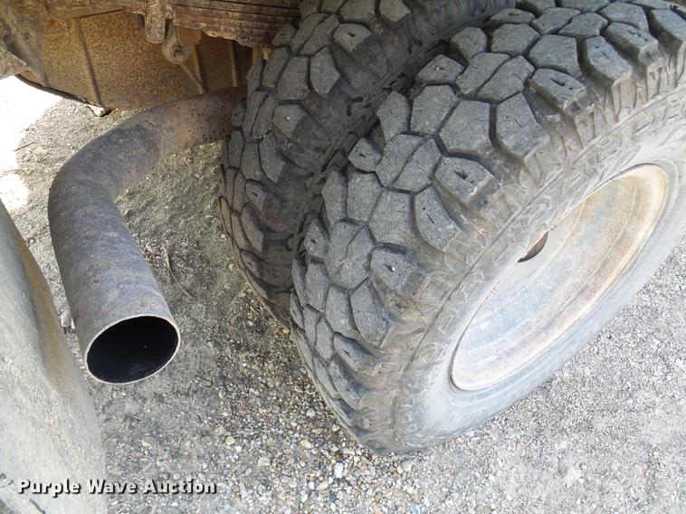 image for item DB2029 1997 Ford F350 dump flatbed pickup truck