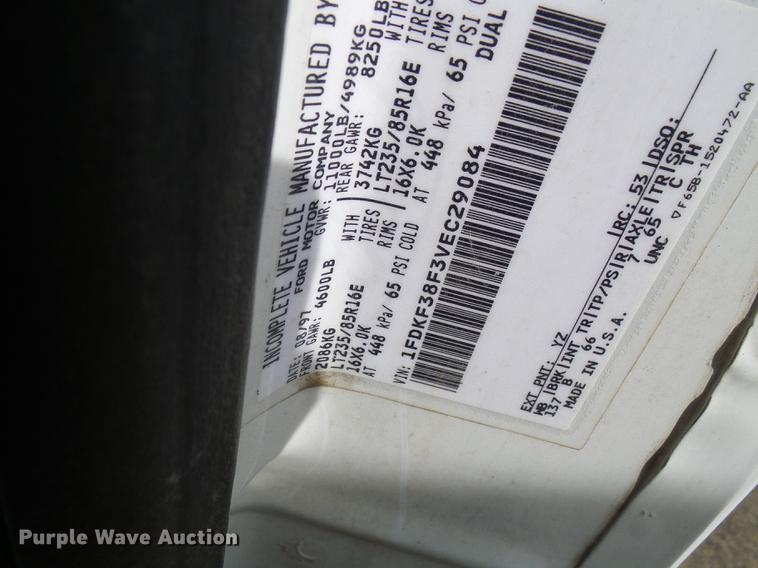 image for item DB2029 1997 Ford F350 dump flatbed pickup truck