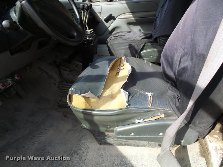 image for item DB2029 1997 Ford F350 dump flatbed pickup truck