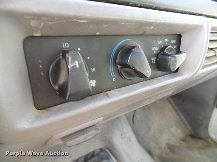 image for item DB2029 1997 Ford F350 dump flatbed pickup truck