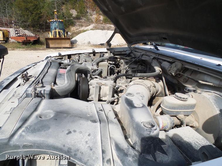 image for item DB2029 1997 Ford F350 dump flatbed pickup truck