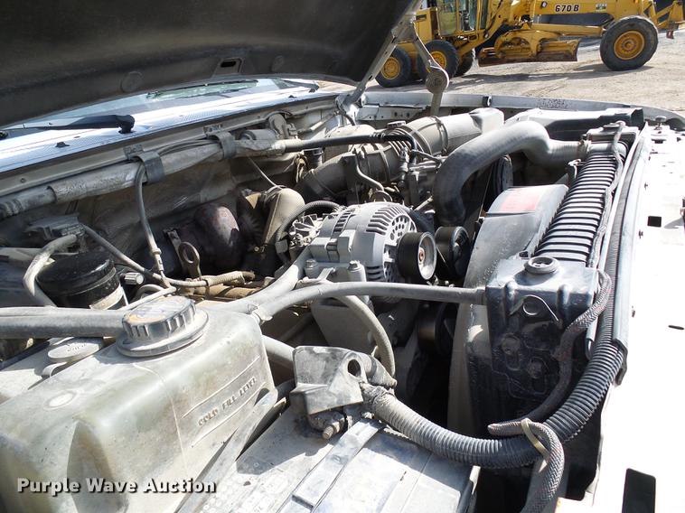 image for item DB2029 1997 Ford F350 dump flatbed pickup truck