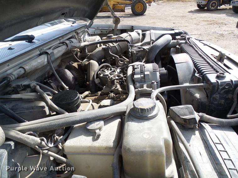 image for item DB2029 1997 Ford F350 dump flatbed pickup truck