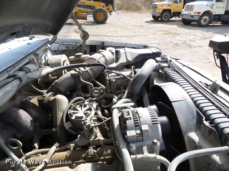 image for item DB2029 1997 Ford F350 dump flatbed pickup truck