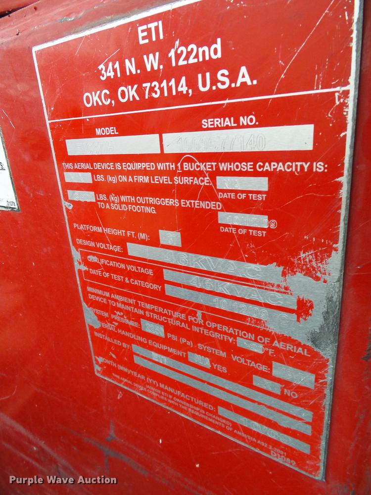 image for item DB2032 2009 Dodge Ram 5500 bucket truck