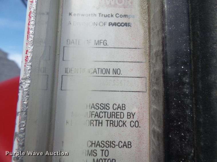 image for item DB6144 1993 Kenworth W900 ready mix truck