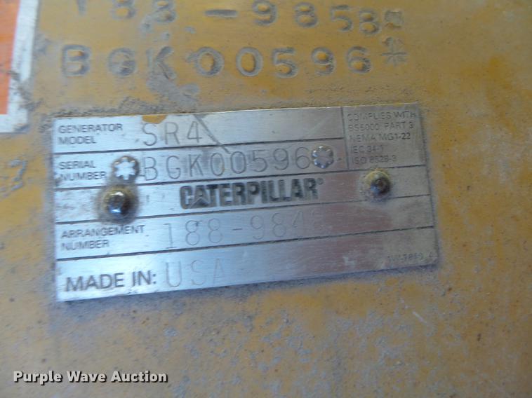 image for item DB7071 2005 Caterpillar XQ400 ISO generator
