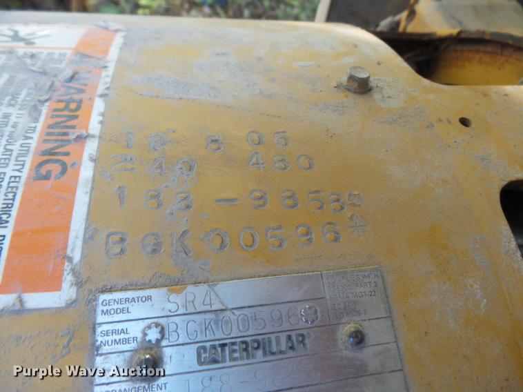 image for item DB7071 2005 Caterpillar XQ400 ISO generator