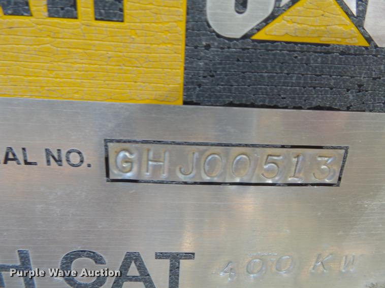 image for item DB7071 2005 Caterpillar XQ400 ISO generator