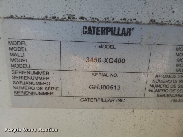 image for item DB7071 2005 Caterpillar XQ400 ISO generator