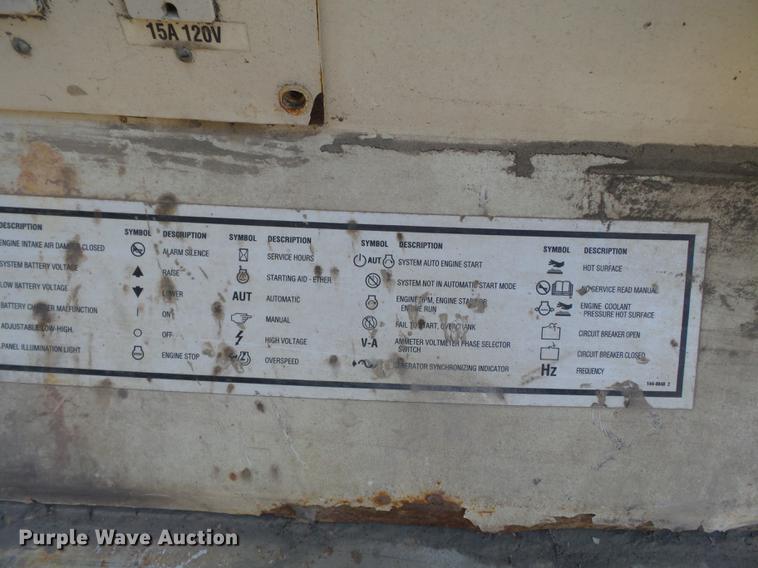 image for item DB7071 2005 Caterpillar XQ400 ISO generator