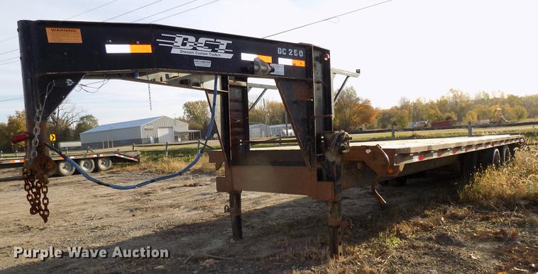 image for item DB8512 2003 Dresser Custom 830GBT-20 equipment trailer