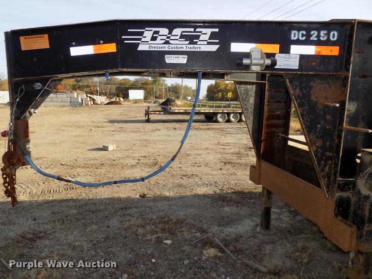 image for item DB8512 2003 Dresser Custom 830GBT-20 equipment trailer
